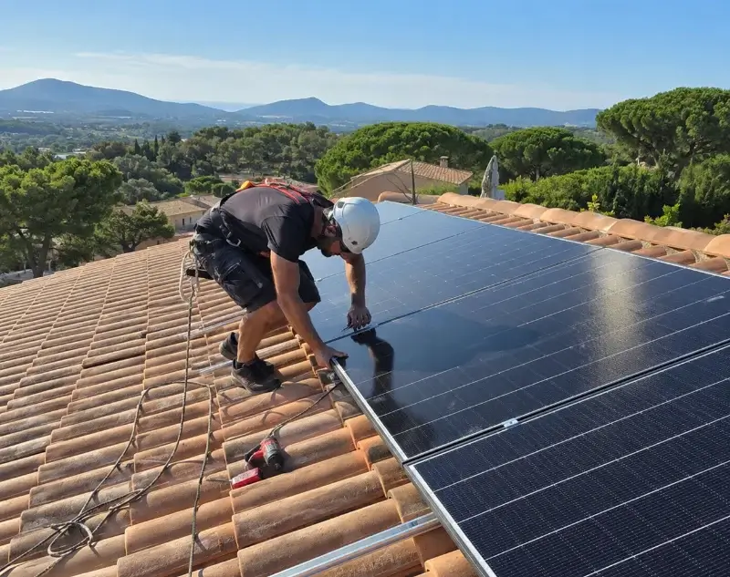 Installateur panneaux solaires Saint-Raphaël — pose photovoltaïque sur toiture