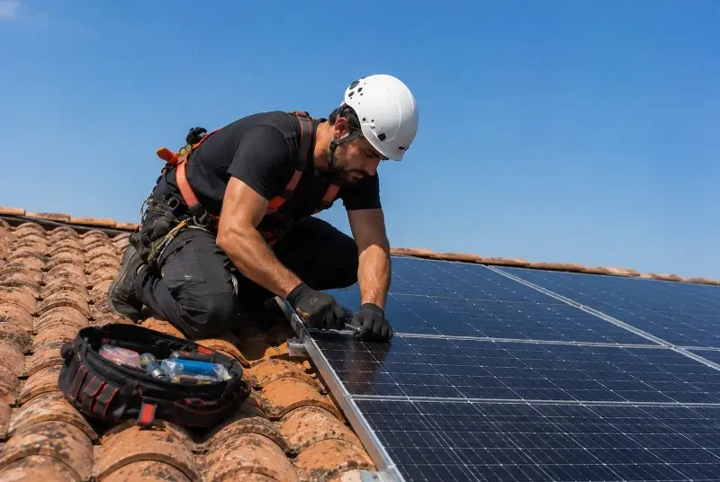 Maintenance et monitoring de panneaux solaires à Saint-Raphaël