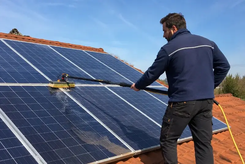 Nettoyage et entretien de panneaux solaires à Saint-Raphaël